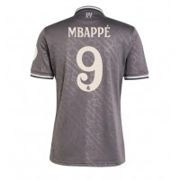 Camisa de Futebol Real Madrid Kylian Mbappe #9 Equipamento Alternativo 2024-25 Manga Curta